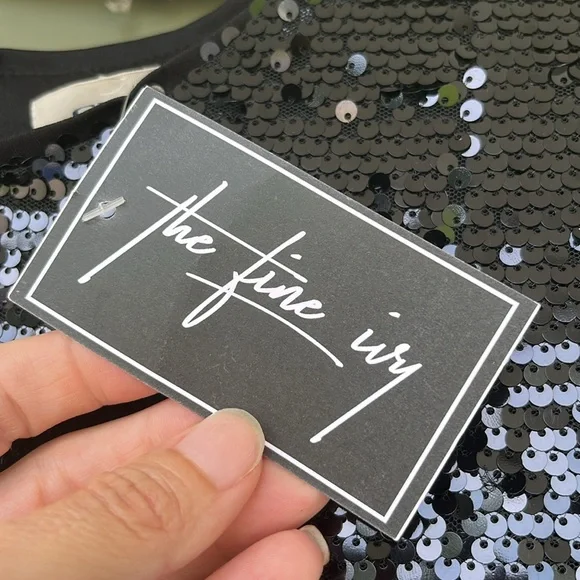 Perfect condition Gilli black sequence dress - Picture 10 of 12